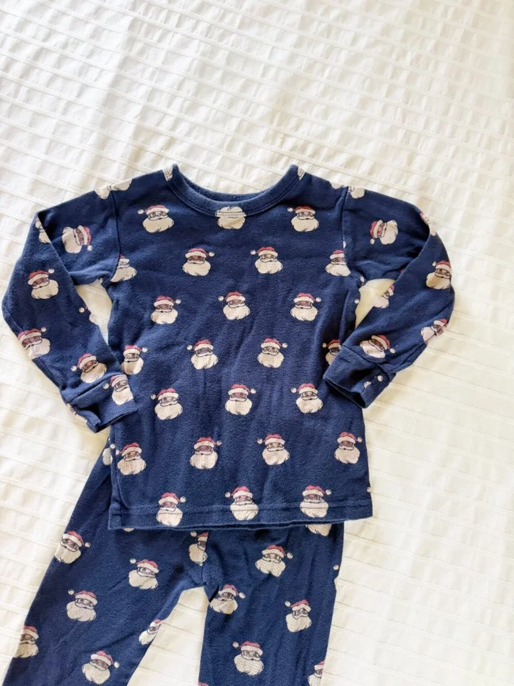 Baby Gap Christmas Pajama Set • Santas • 2 Years